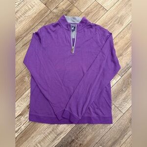 Johnnie-O Quarter Zip Pullover